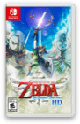 The Legend of Zelda™: Skyward Sword HD game packaging.